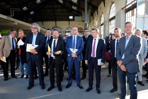 Pose de la 1ère pierre du Centre des savoirs pour l'innovation Pose de la 1ère pierre du Centre des savoirs pour l'innovation