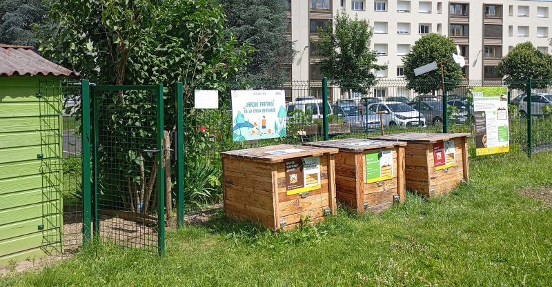 Site de compostage collectif à Saint-Chamond