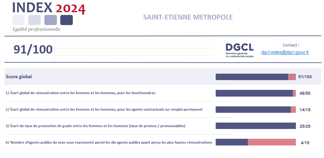 index 2024 sur l'égalité professionnelle