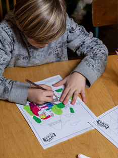 atelier de noël pour les enfanbts