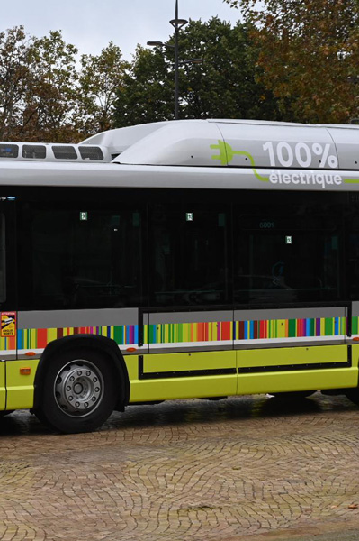 bus 100% électriques