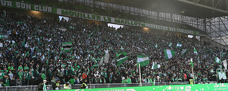 Match ASSE au stade Geoffroy-Guichard