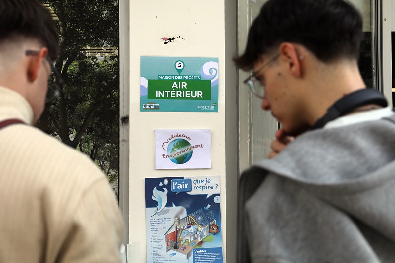 Animation sur la qualité de l'air durant la semaine du développement durable